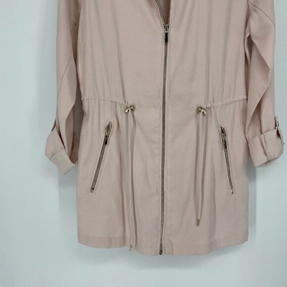Kismet Pastel Pink Utility rayon soft Jacket xs - Picture 9 of 16